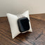Correa de Apple Watch de Cocodrilo Mate Blanco y Gris Premium