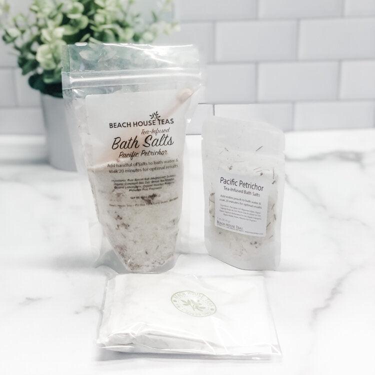 Pacific Petrichor Tea-Infused Bath Salts - Korvel