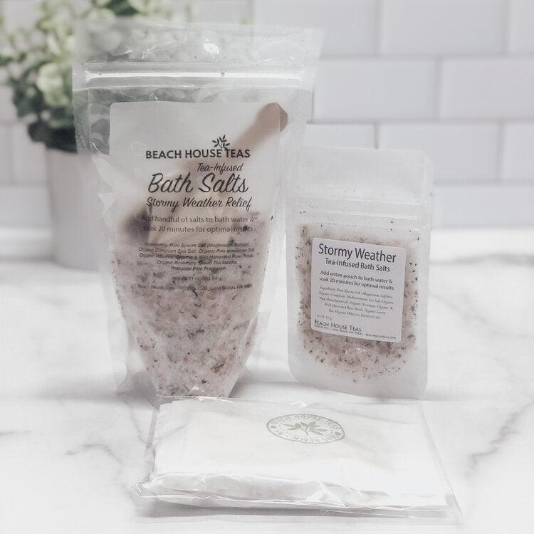 Stormy Weather Tea-Infused Bath Salts - Korvel