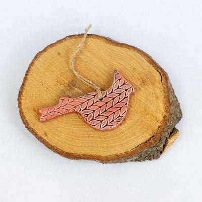 Charming Cardinal Holiday Ornament - Korvel