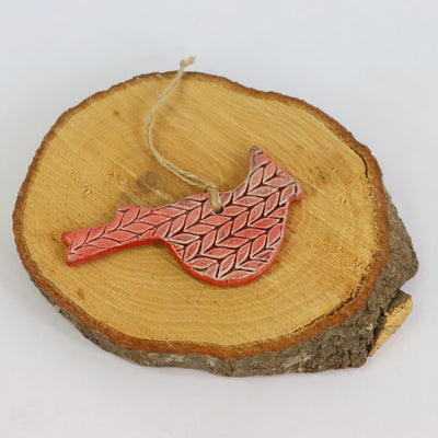 Charming Cardinal Holiday Ornament - Korvel