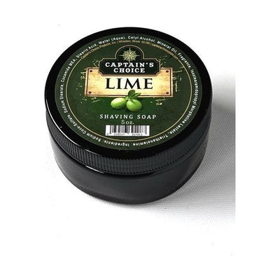 Savon à raser Lime de Captain's Choice - 5 Oz