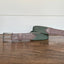 The Stretch Belt in Green & Tan