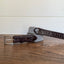 The Stretch Belt in Grey & White