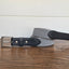 The Stretch Belt in Grey & White