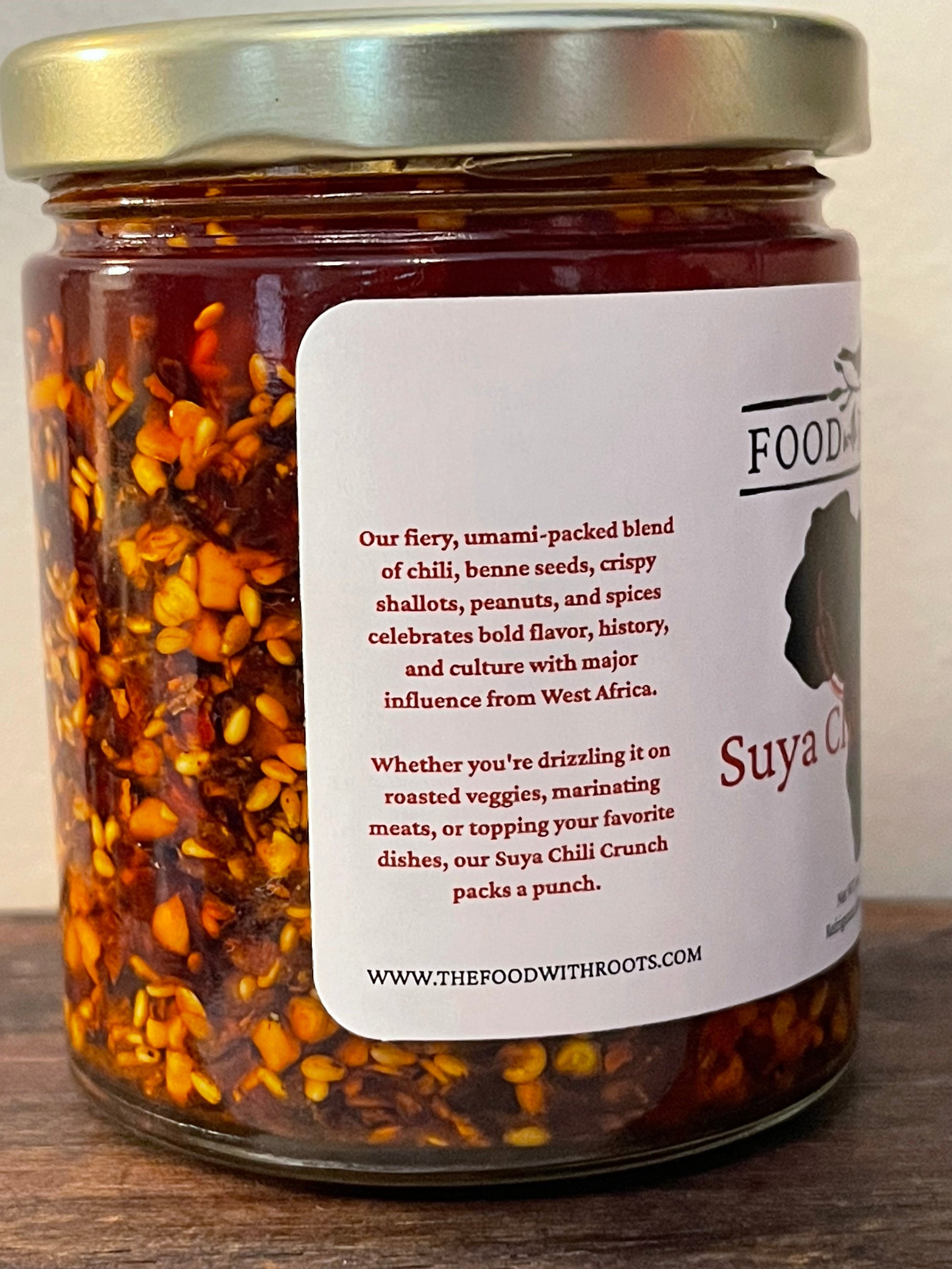 Suya Spiced Chili Crunch (contains peanuts) - Korvel