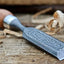 Artisan Damascus Wood Carving Chisel - 4x1 Inch Blade - Korvel