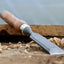 Artisan Damascus Wood Carving Chisel - 4x1 Inch Blade - Korvel