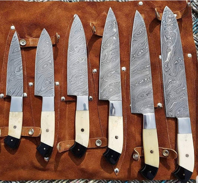Premium Handmade Damascus Steel Knife Collection - Korvel