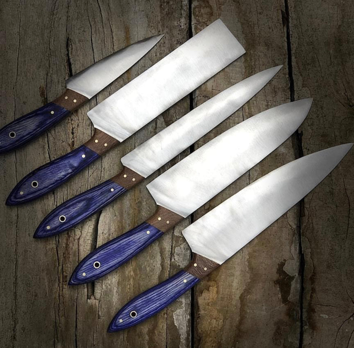 Premium Handmade Stainless Steel Kitchen Knife Collection - Korvel