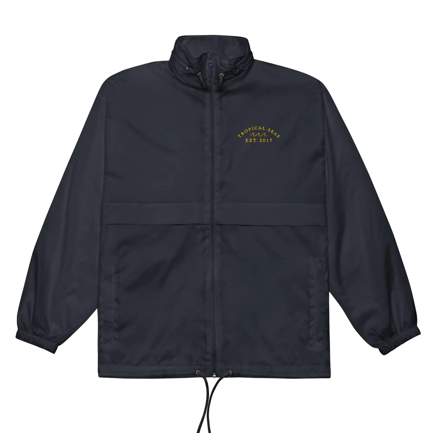 Tropical Seas Embroidered Windbreaker