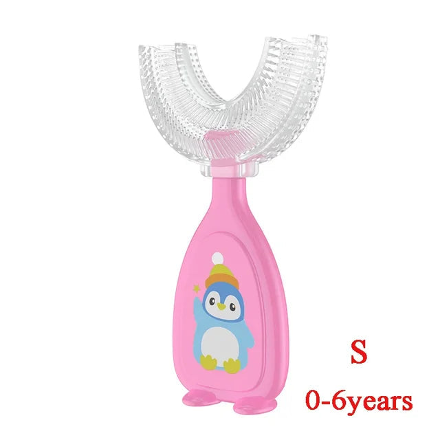 Children's Smart 360 Degree U Shape Manual Toothbrush
