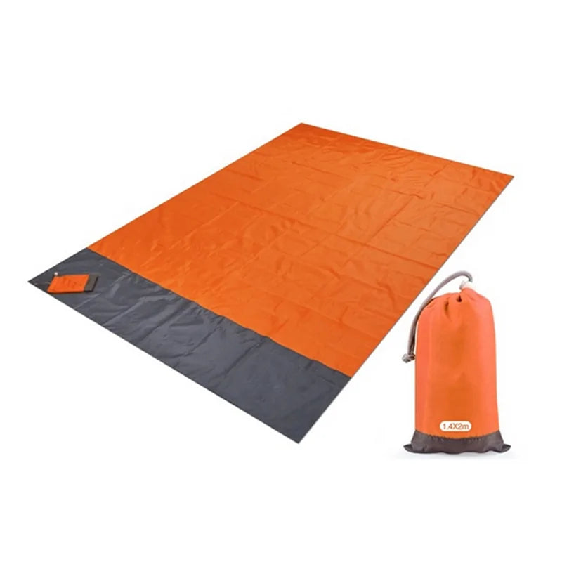 Manta de Playa Impermeable con Bolsillo