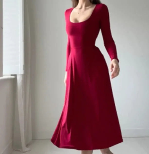 Elegant Long Sleeve Dress for Women