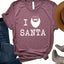 I Love Santa T-Shirt - Unisex Fit
