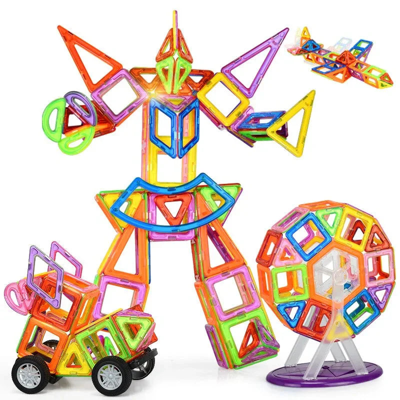 Ensemble de Mini Blocs Magnétiques