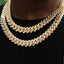 Collier Cubain avec Pierres Baguette