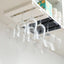 Under Shelf Wine Glass Holder Rack - No Drill Needed