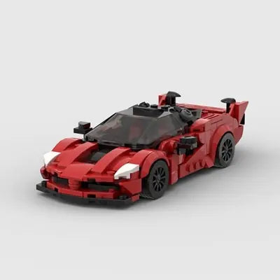 Ensemble de blocs de construction DIY Supercar