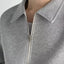 Flip Collar Zipper Coat - Classic Men's Cardigan