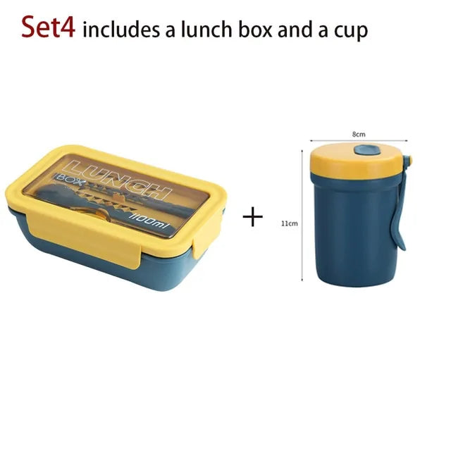 Simple Portable Lunch Box for On-the-Go Meals