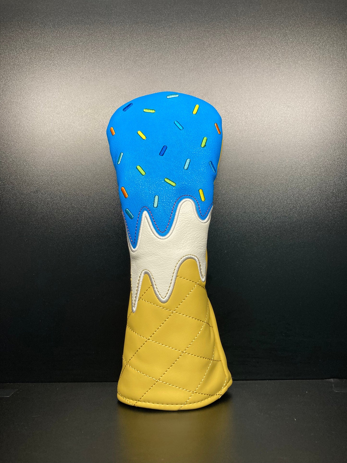 Funda para palo de golf con diseño de helado caprichoso