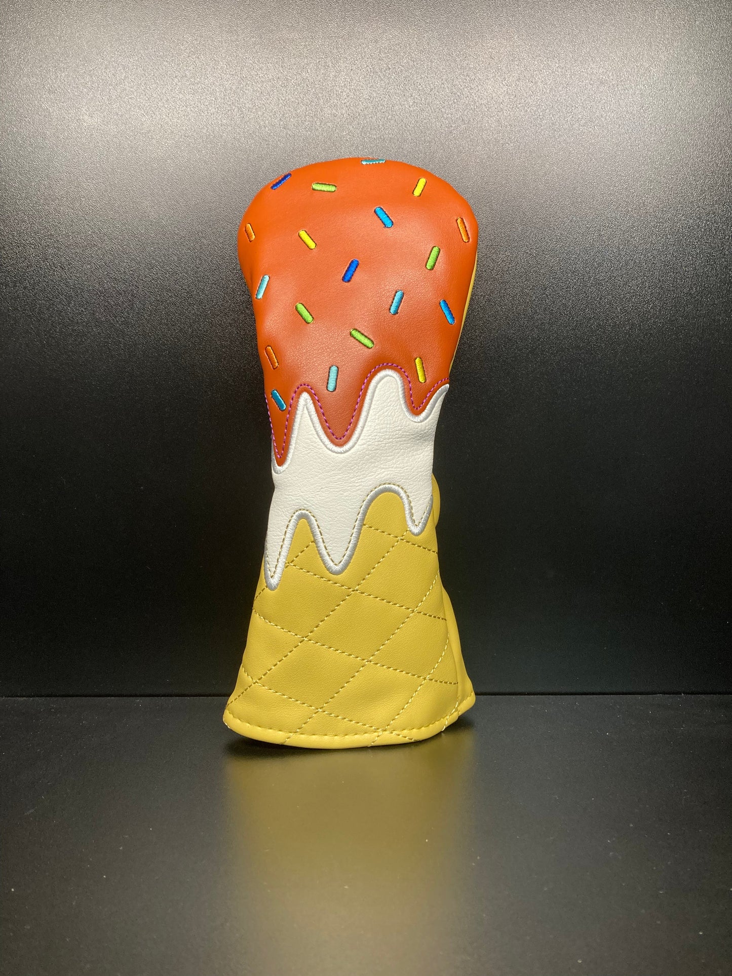 Funda para palo de golf con diseño de helado caprichoso