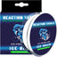 Línea trenzada para pesca en hielo Reaction Tackle - 8 hebras