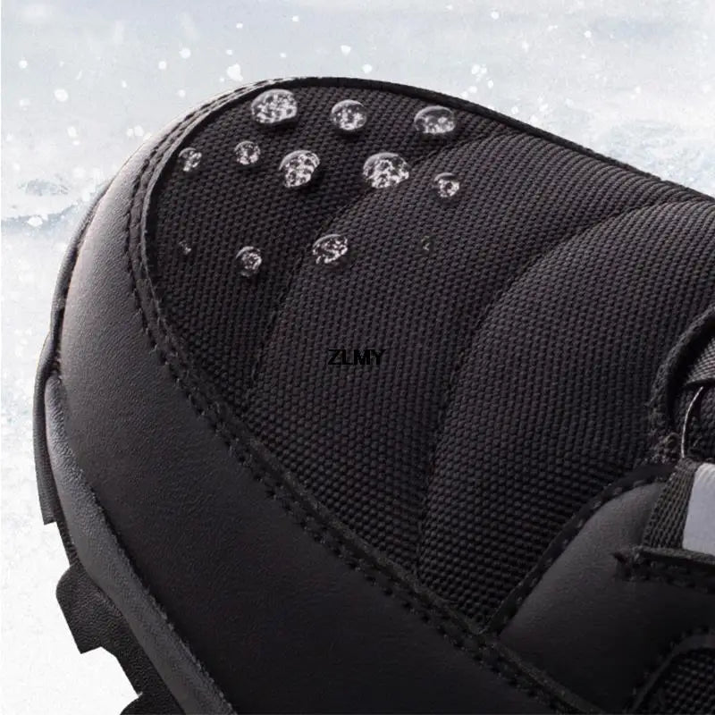 Bottes de neige chaudes pour hommes pour les aventures d'hiver