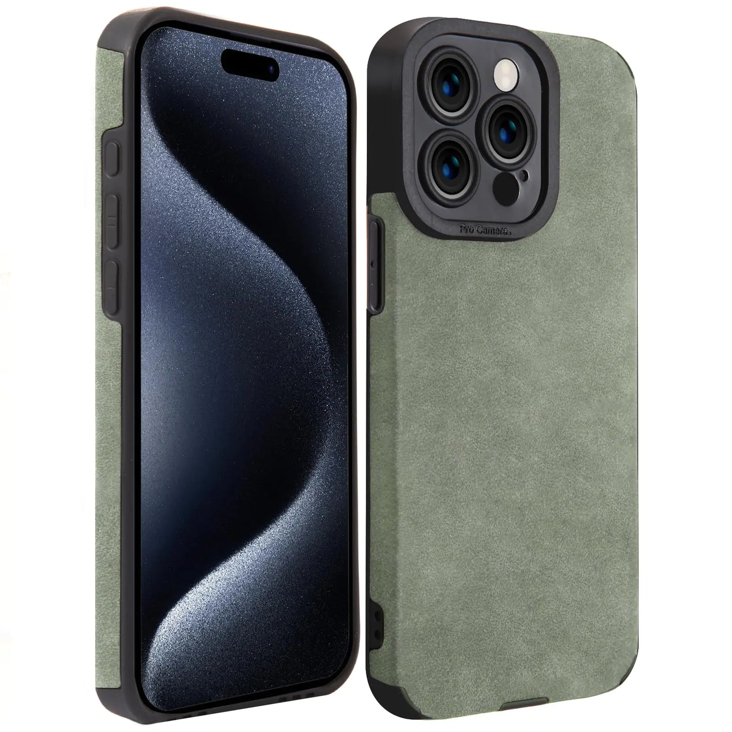 JIYOKIAM Premium Shockproof iPhone 15 Case - Green for iPhone 15 Plus