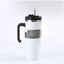 Taza de coche premium con asa y popote - Taza aislada de 30 oz