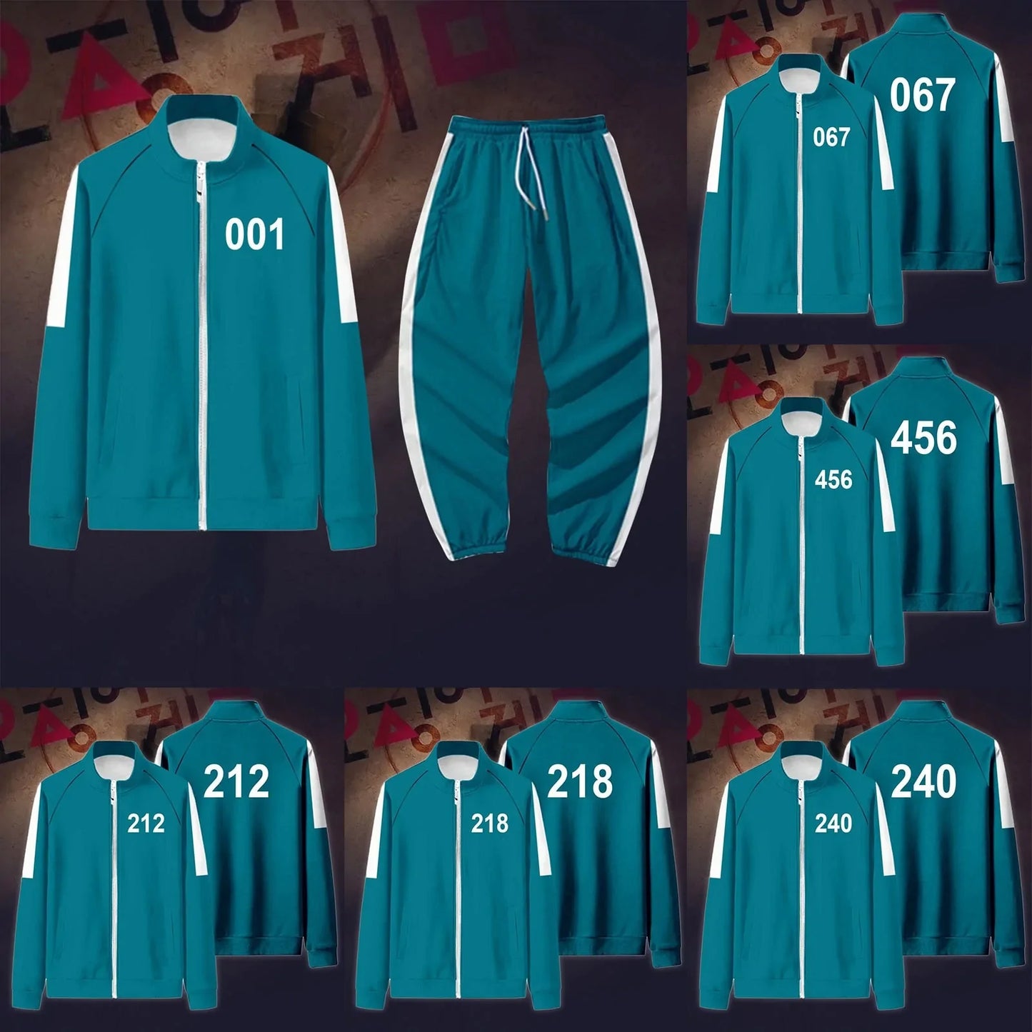 Conjunto de Disfraz de Chaqueta y Pantalones Premium para Cosplay