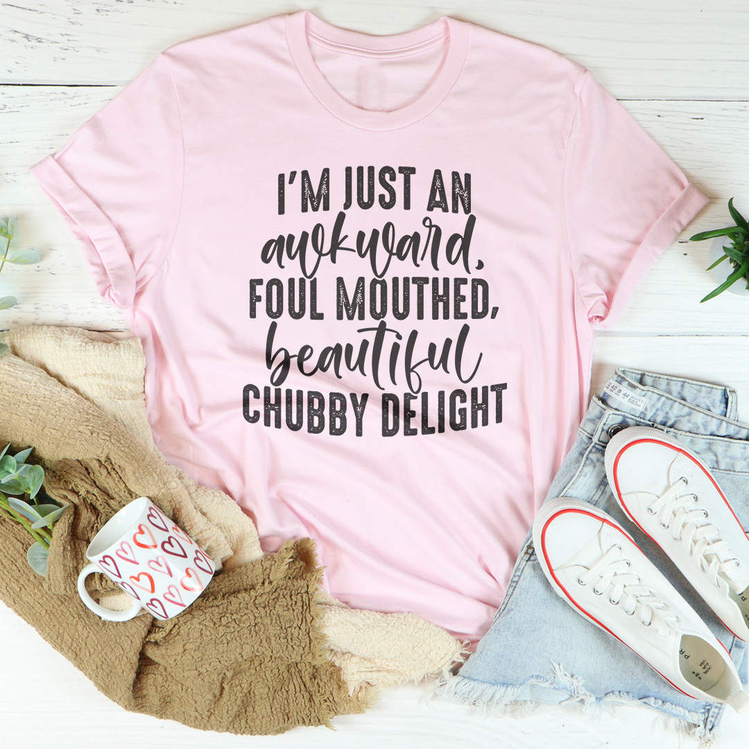 T-shirt Delight Chubby à la Bouche Maladroite et Belle