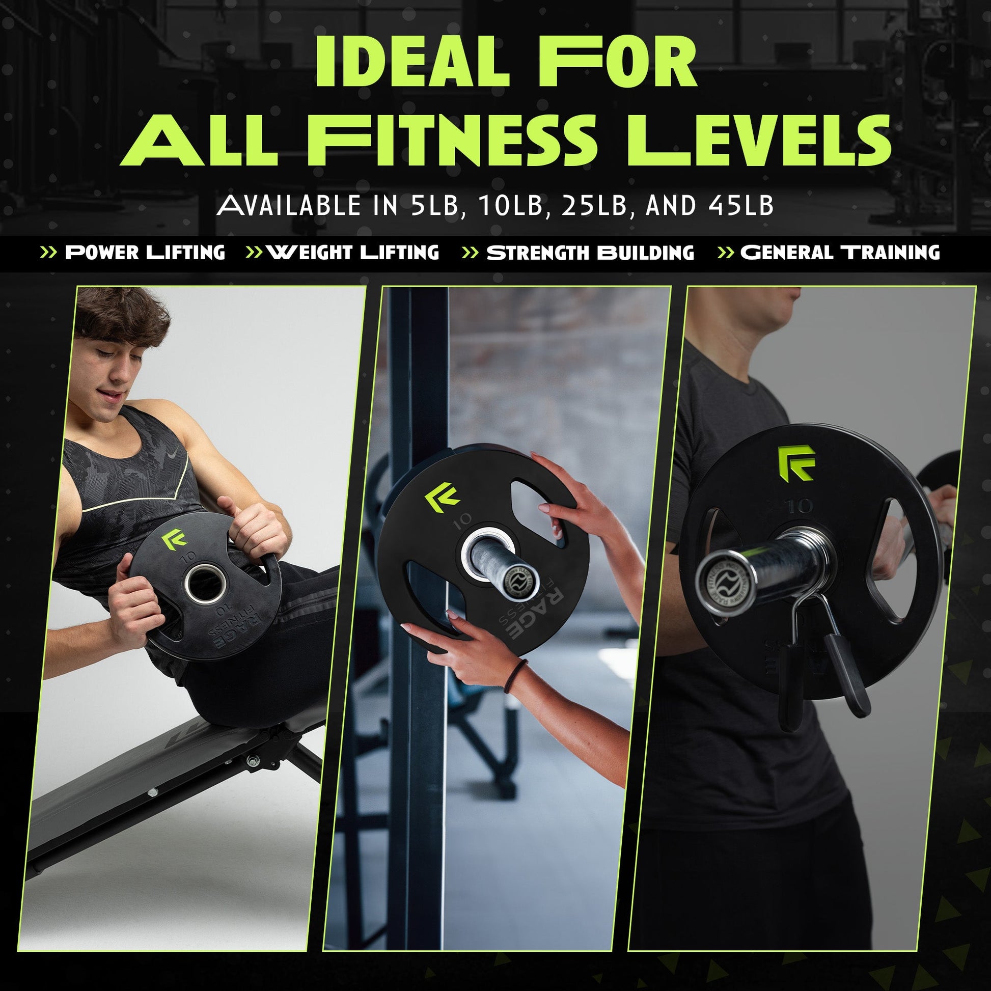 Premium Rubber Coated Weight Plates for Optimal Performance - Korvel