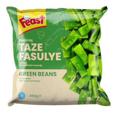 Feast Frozen Green Beans (Donuk Yeşil Fasulye) – 450g