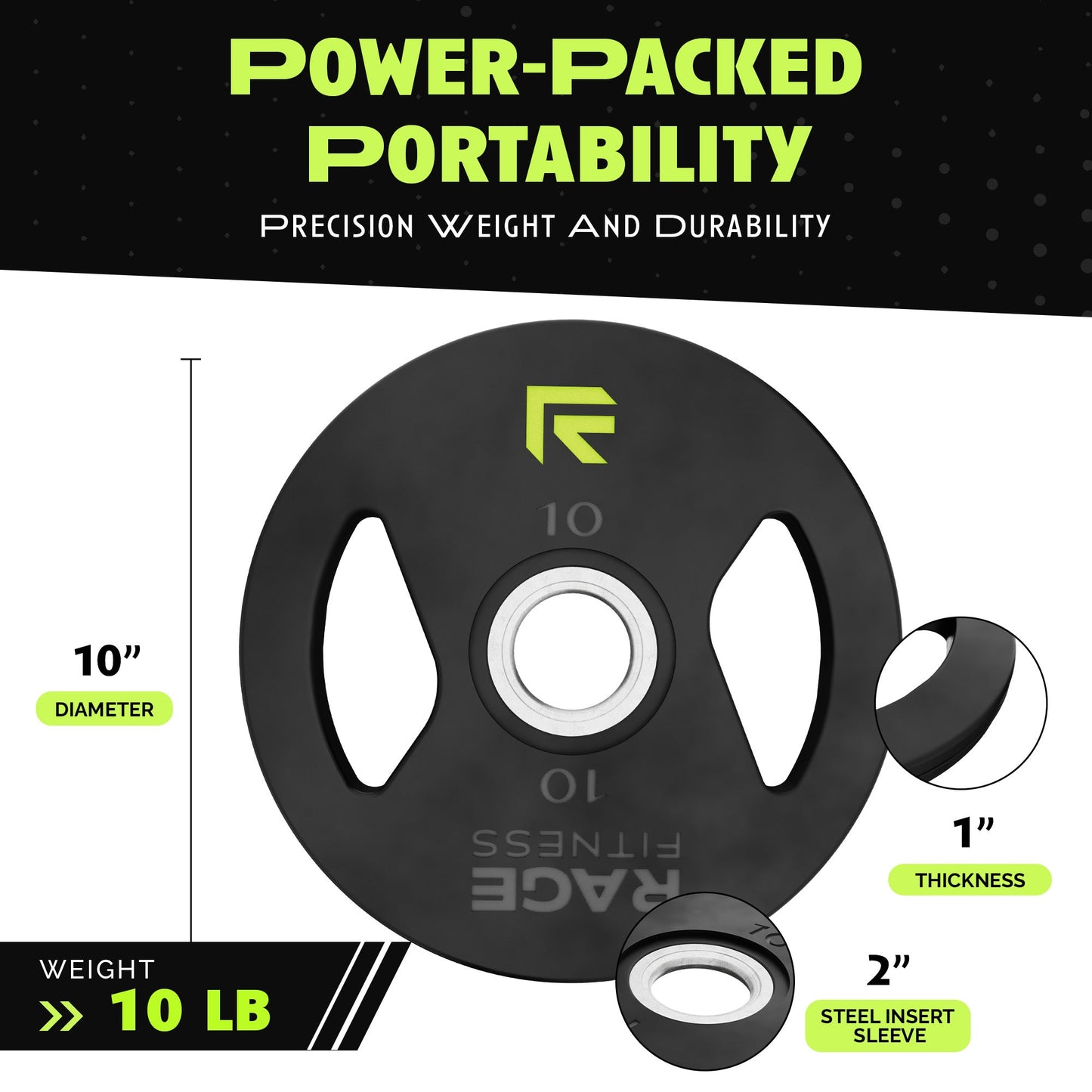 Premium Rubber Coated Weight Plates for Optimal Performance - Korvel