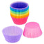 Cups à pâtisserie en silicone réutilisables premium - Pack de 12