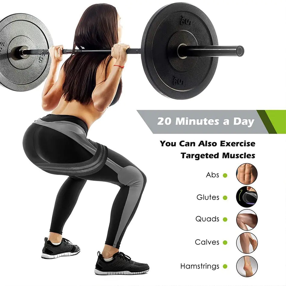 Rubber Elastic Squat for Home Fitness and Yoga