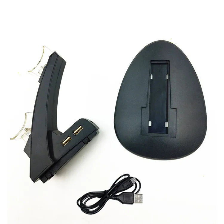 LED Light Indicator Dual USB Controller Charger Charging Dock Station Stand Cradle for Nintend Switch Pro Controller NS Gamepad - Korvel