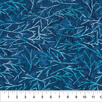 Tissu Premium Wideback Indigo Twiggy B83701-45