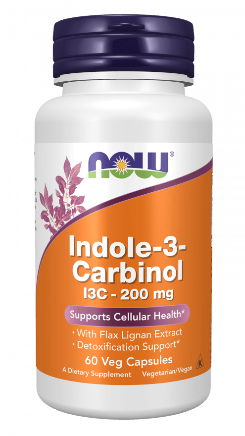 Indole-3-Carbinol 200mg with Flax Seed Extract