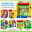 Gbruno Inflatable Bounce Castle with Double Slides