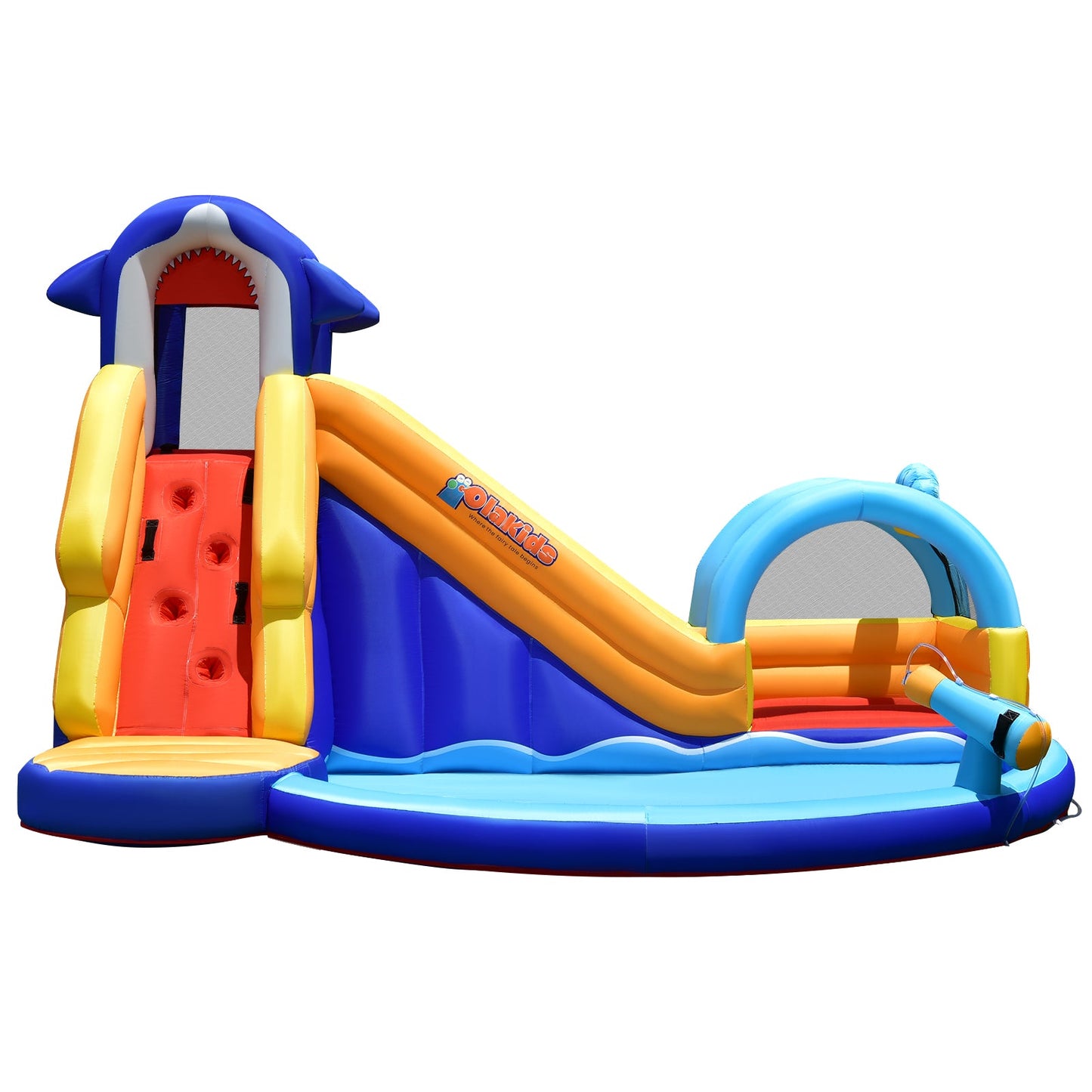 Premium Inflatable Bouncy House with Slide & Splash Pool