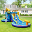 Castillo Inflable Temático del Océano con Soplador y Piscinas