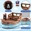 Castillo Inflable de Pirata con Motor Incorporado