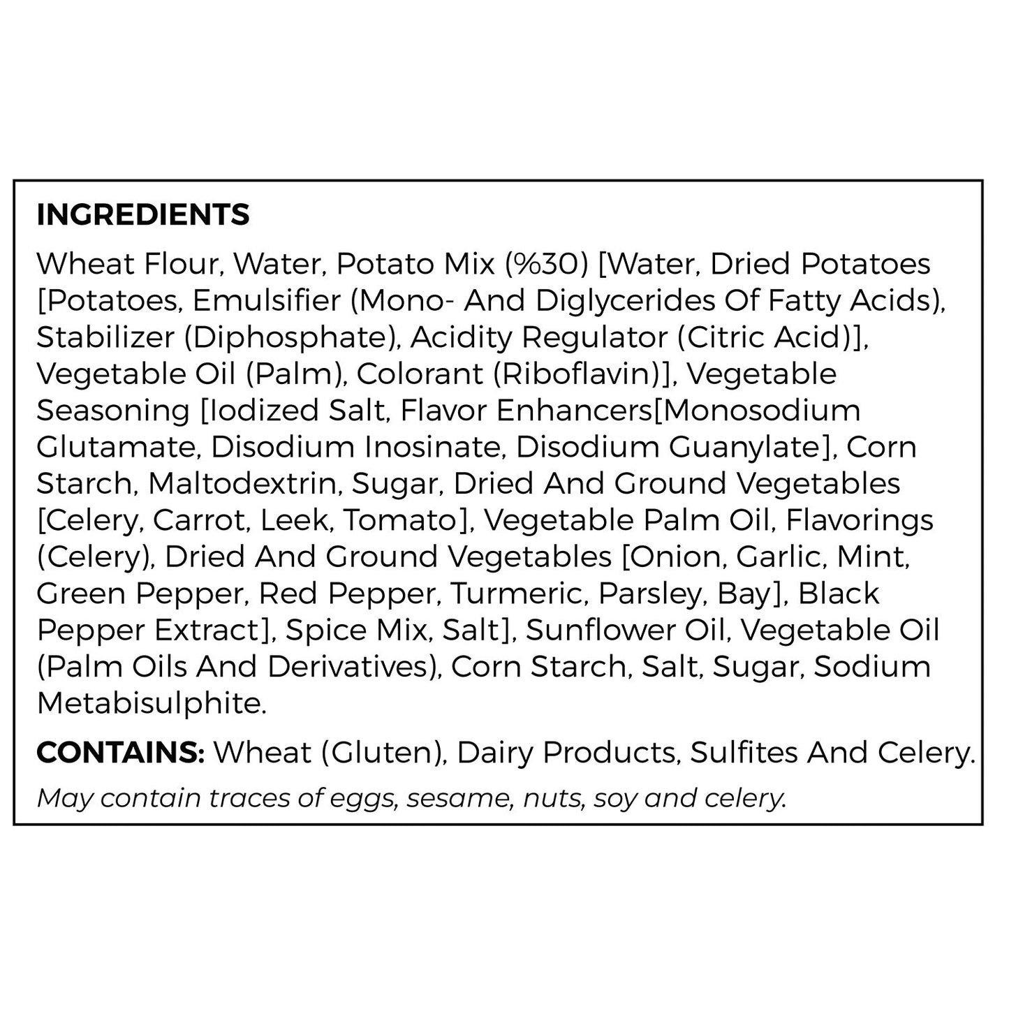 Pastel espiral de papas Moda – 800 g (28 oz)