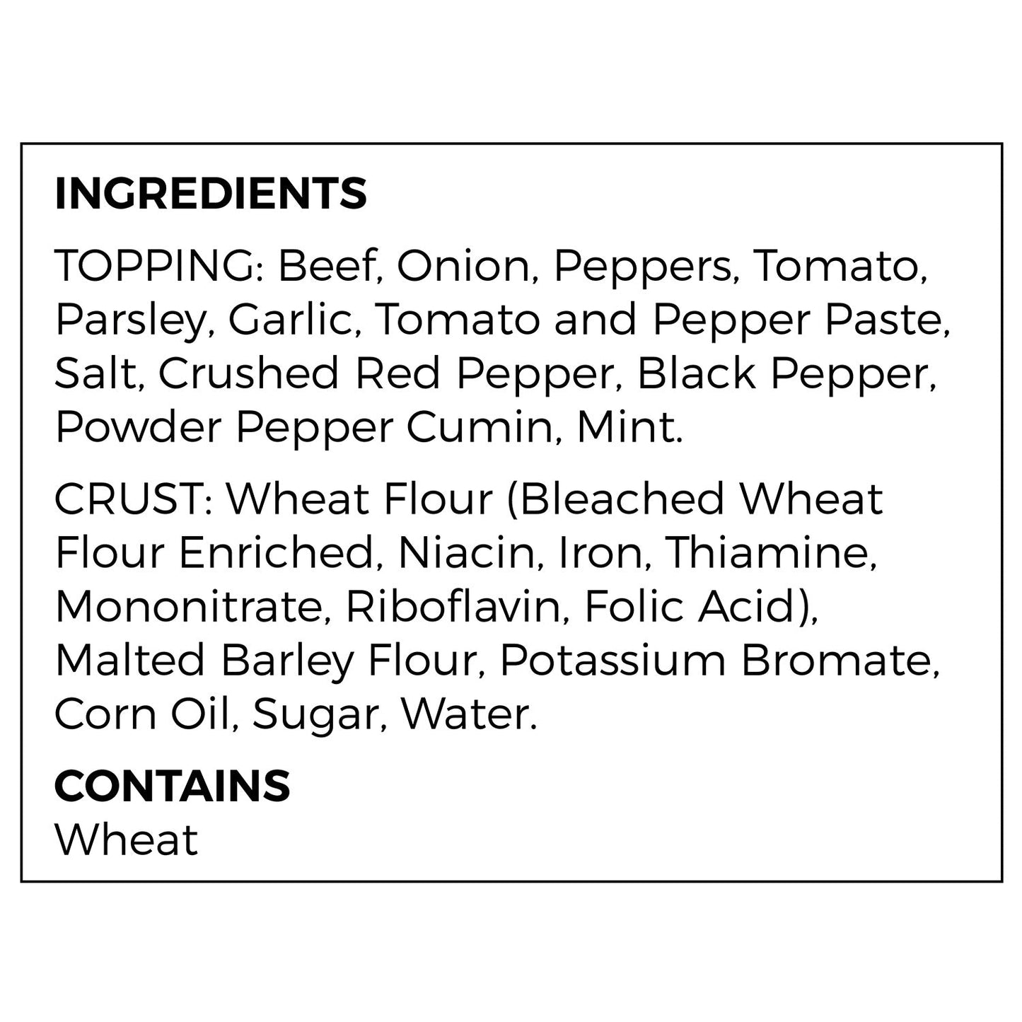 Moda Lahmajun – Paper Pack, 6 pcs, 420 g (14.8 oz)