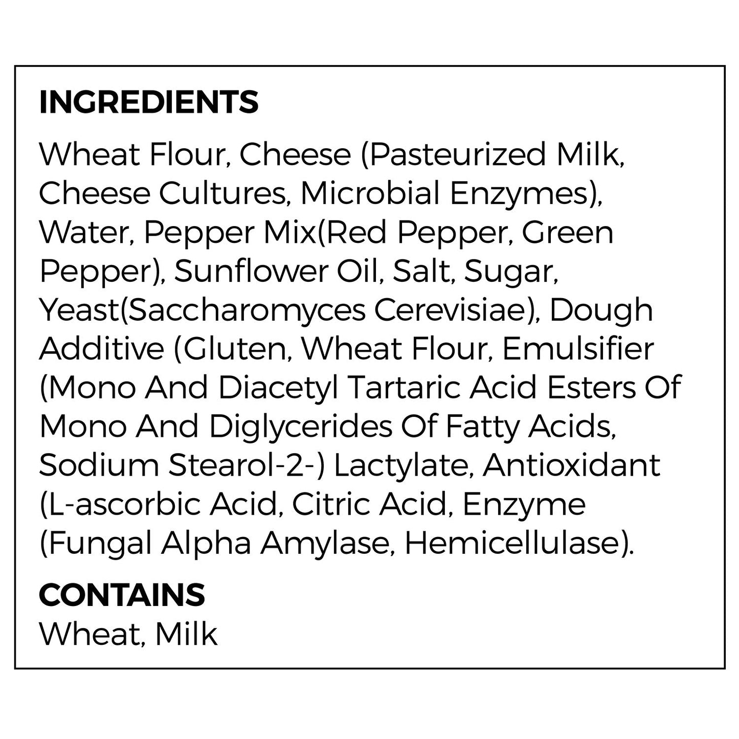 Pide – Mozzarella con pimienta tricolor, 3 piezas, pizza estilo Anatolia 14,3 oz (405 g)