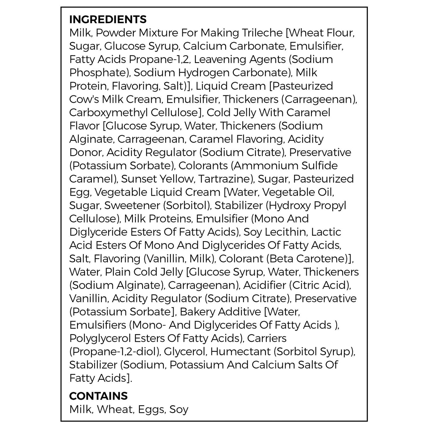 Moda Milky Cake – Coffee Flavor, Party Pack 3.5 lbs (1,580 g)