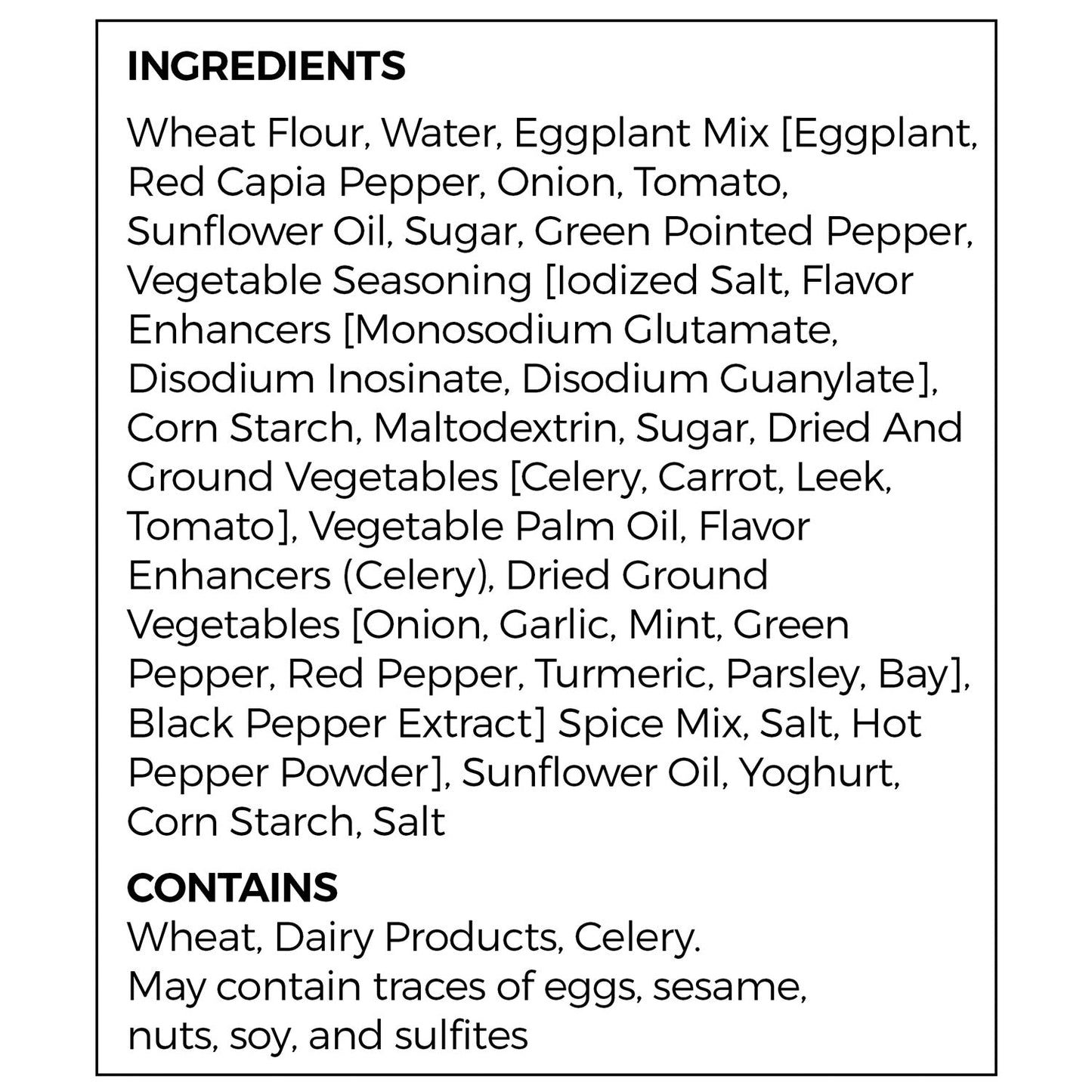 Gözleme – Stuffed Turkish Flatbread with Eggplant, 2 pcs, 15.5 oz (440 g)